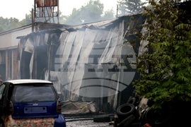 Пожар - автосервиз