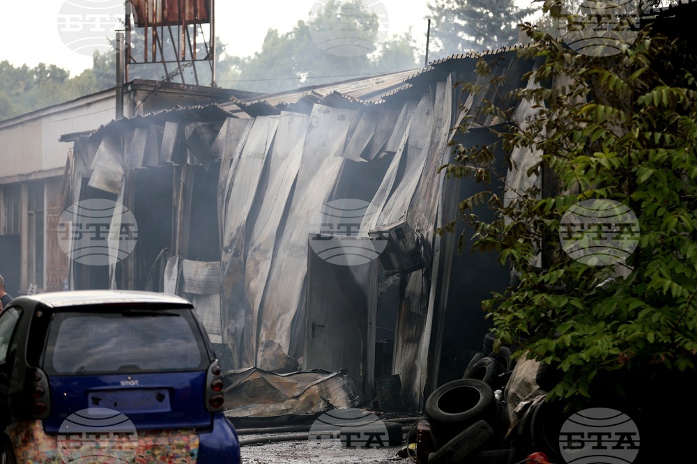 Пожар - автосервиз