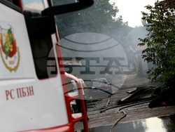 Пожар - автосервиз