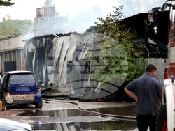 Пожар - автосервиз