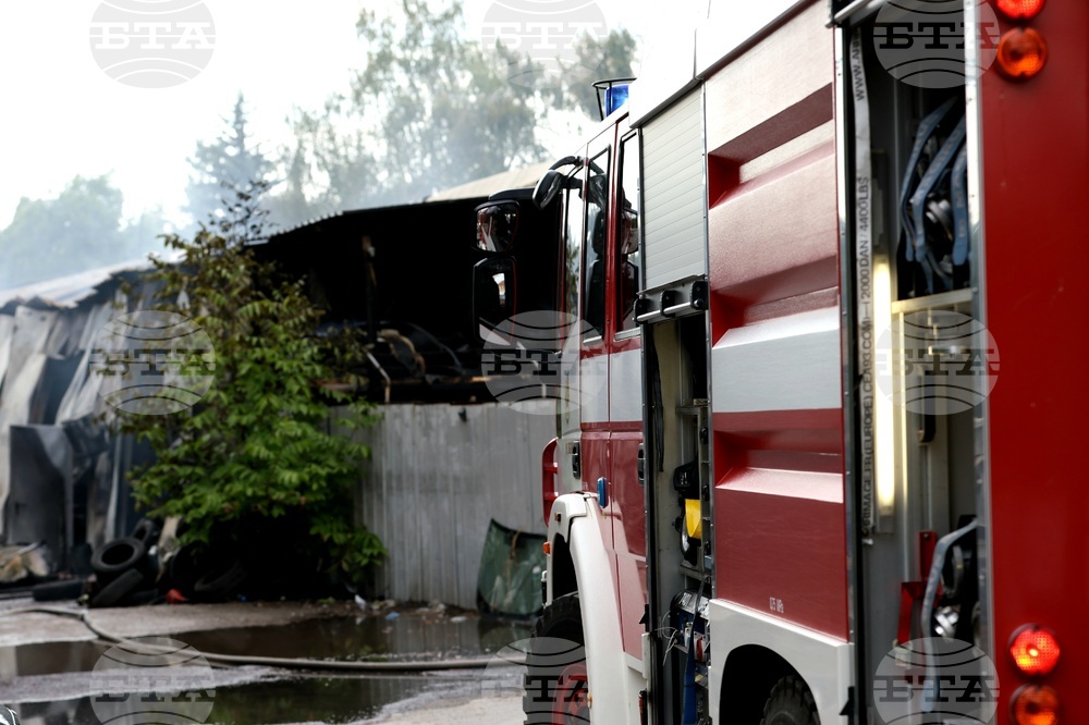 Пожар - автосервиз