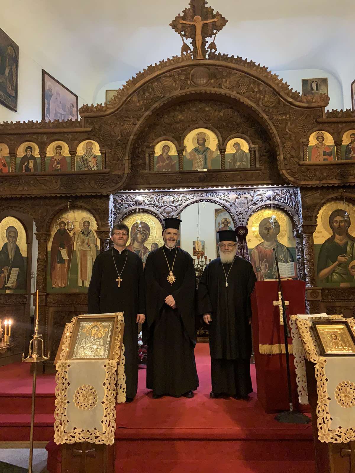 САЩ - Западно - и Средноевропейския митрополит Антоний - посещение