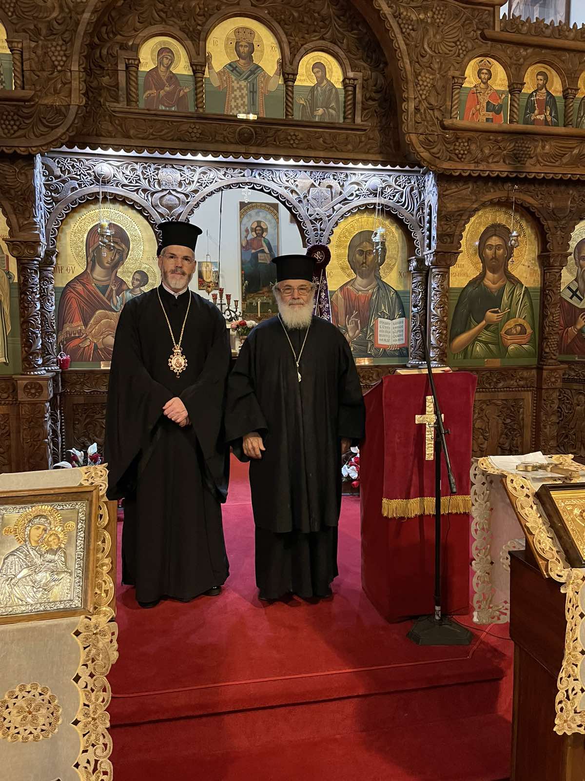 САЩ - Западно - и Средноевропейския митрополит Антоний - посещение