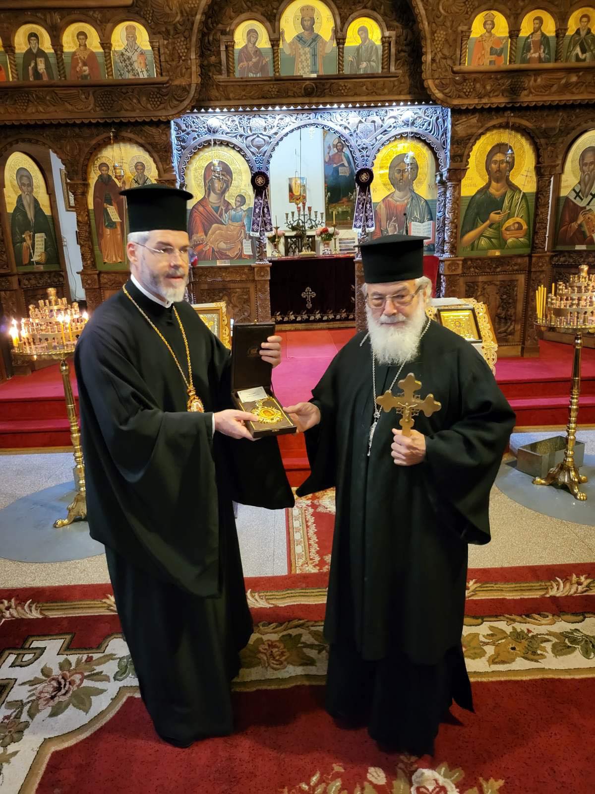 САЩ - Западно - и Средноевропейския митрополит Антоний - посещение