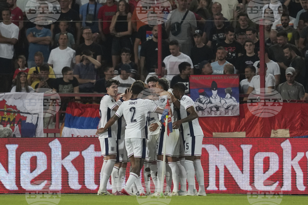 Serbia England WCup Soccer