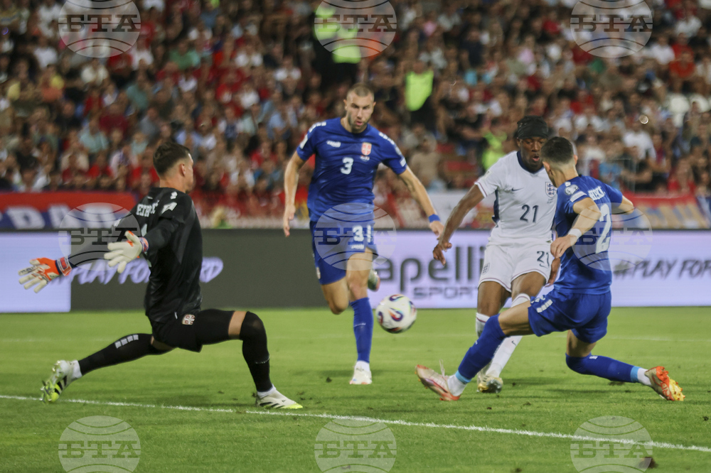 Serbia England WCup Soccer