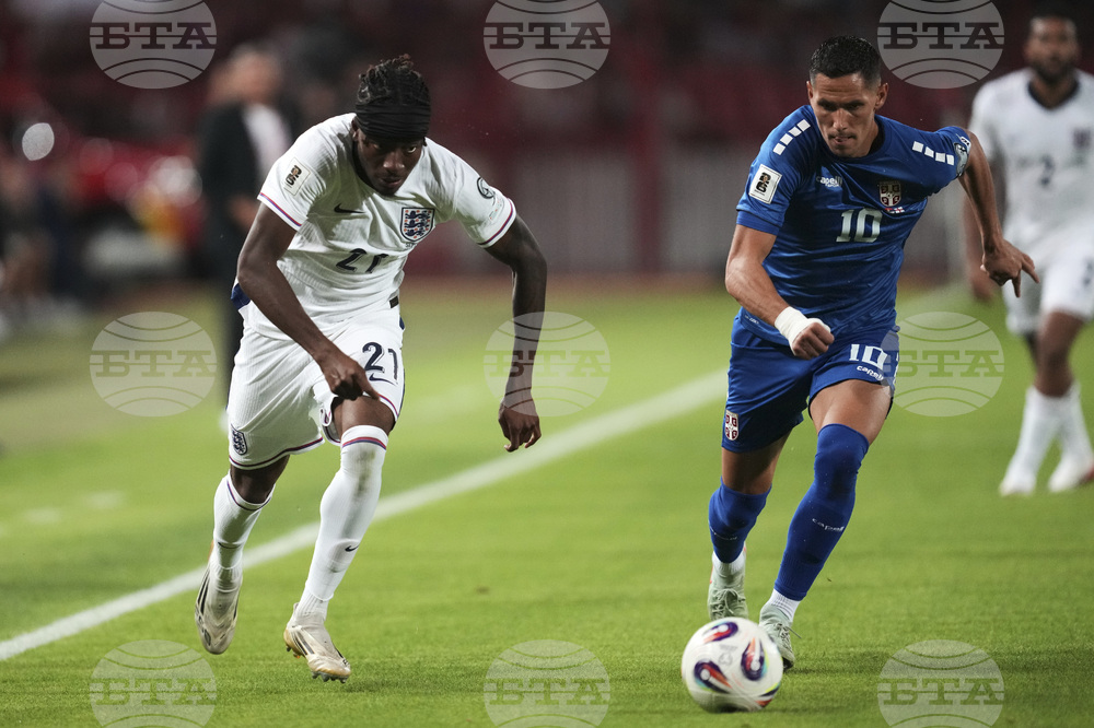 Serbia England WCup Soccer