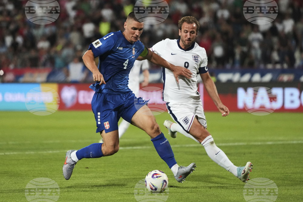 Serbia England WCup Soccer