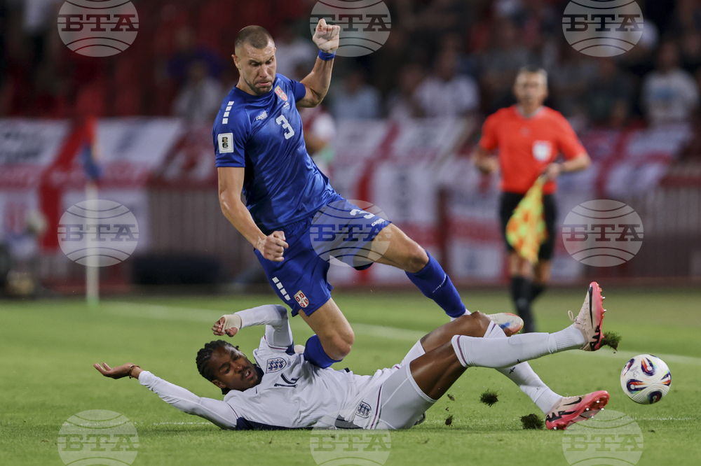Serbia England WCup Soccer