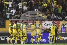 Jamaica Trinidad and Tobago WCup Soccer