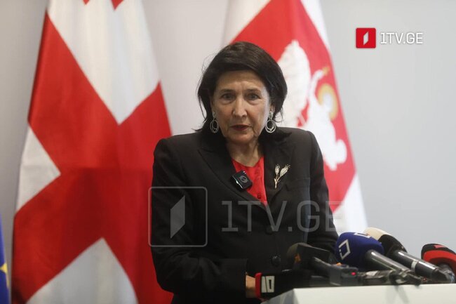 ГПБ: Бившата грузинска президентка заяви, че не подкрепя участието на местните избори 