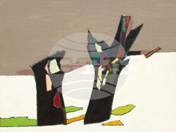 Над 130 произведения ще бъдат показани в изложбата „Картина извън картината“ в Софийската градска художествена галерия. Снимка: СГХГ