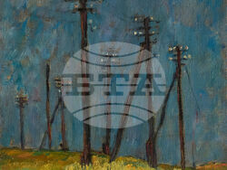 Над 130 произведения ще бъдат показани в изложбата на Иван Вукадинов „Картина извън картината“ в Софийската градска художествена галерия. Снимка: СГХГ