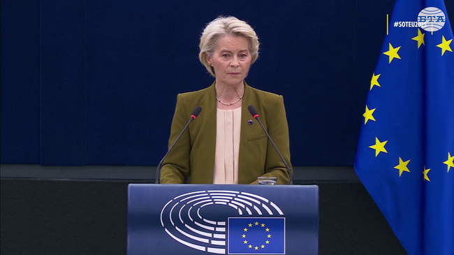 Европа е в борба за бъдещето си, каза Урсула фон дер Лайен