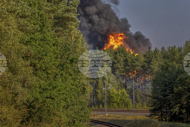 Взрив във Вилнюс след пожар на железопътни цистерни с втечнен газ