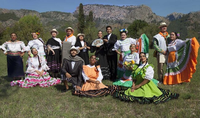 Танцьори от Асоциация „Гласът на Колумбия“ ще се изявят на сцената на Международния фестивал „БалканФолк“ в Палма де Майорка