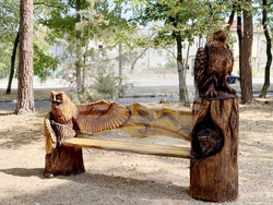 Самоков - Туристическа градина - пейки