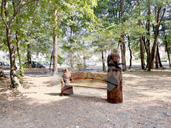 Самоков - Туристическа градина - пейки