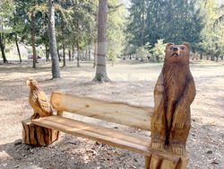 Самоков - Туристическа градина - пейки