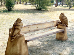 Самоков - Туристическа градина - пейки