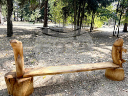 Самоков - Туристическа градина - пейки