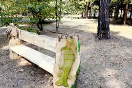 Самоков - Туристическа градина - пейки