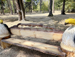 Самоков - Туристическа градина - пейки