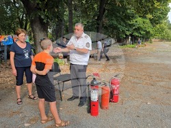 Ловеч - пожарна - отворени врати - демонстрация