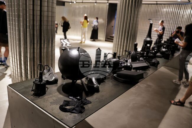 Това е една моя мечта, каза визуалният артист Филип Бояджиев по повод откриването на изложбата си, наречена Pusta Ve4nost