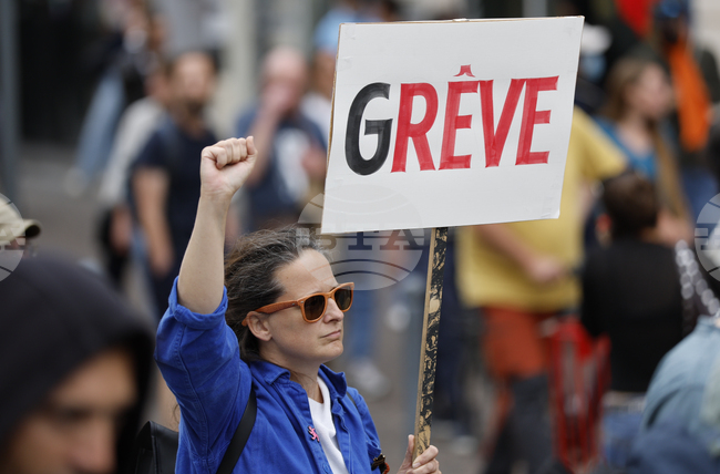 Франция се готви за обща стачка срещу проектобюджета за 2026 г.