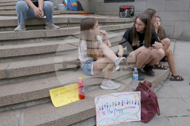 София - „Училището не е църква, нито джамия!“- протест
