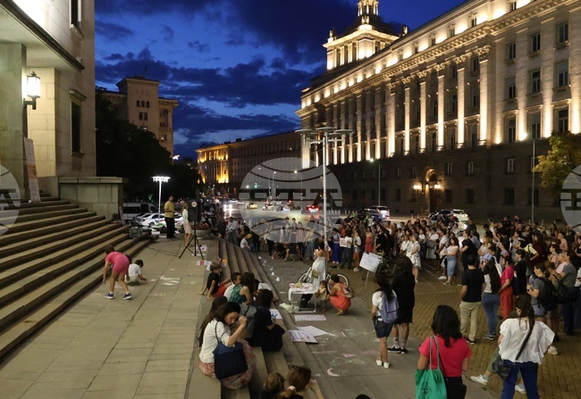 Protest in Sofia Against School Subject Virtues and Religion