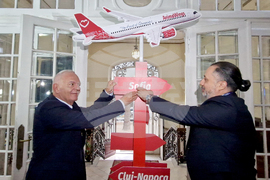 Румъния - Букурещ - София - нова авиолиния - Радко Влайков - Кристиан Пандел