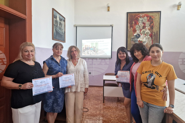 Учители от ПГПЧЕ „Екзарх Йосиф“ в Разград надградиха знанията си за новите технологии чрез обучение във Флоренция