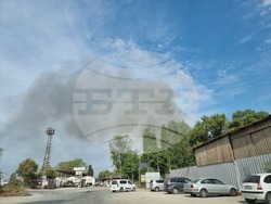 Варна - ремонтна база - пожар