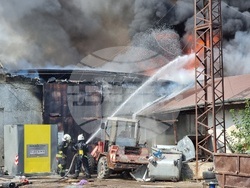 Варна - ремонтна база - пожар