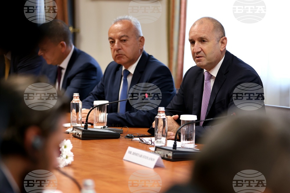Румен Радев - Федерална асоциация за икономическо развитие и външна търговия на Германия - среща