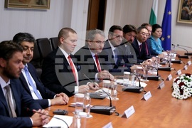 Румен Радев - Федерална асоциация за икономическо развитие и външна търговия на Германия - среща