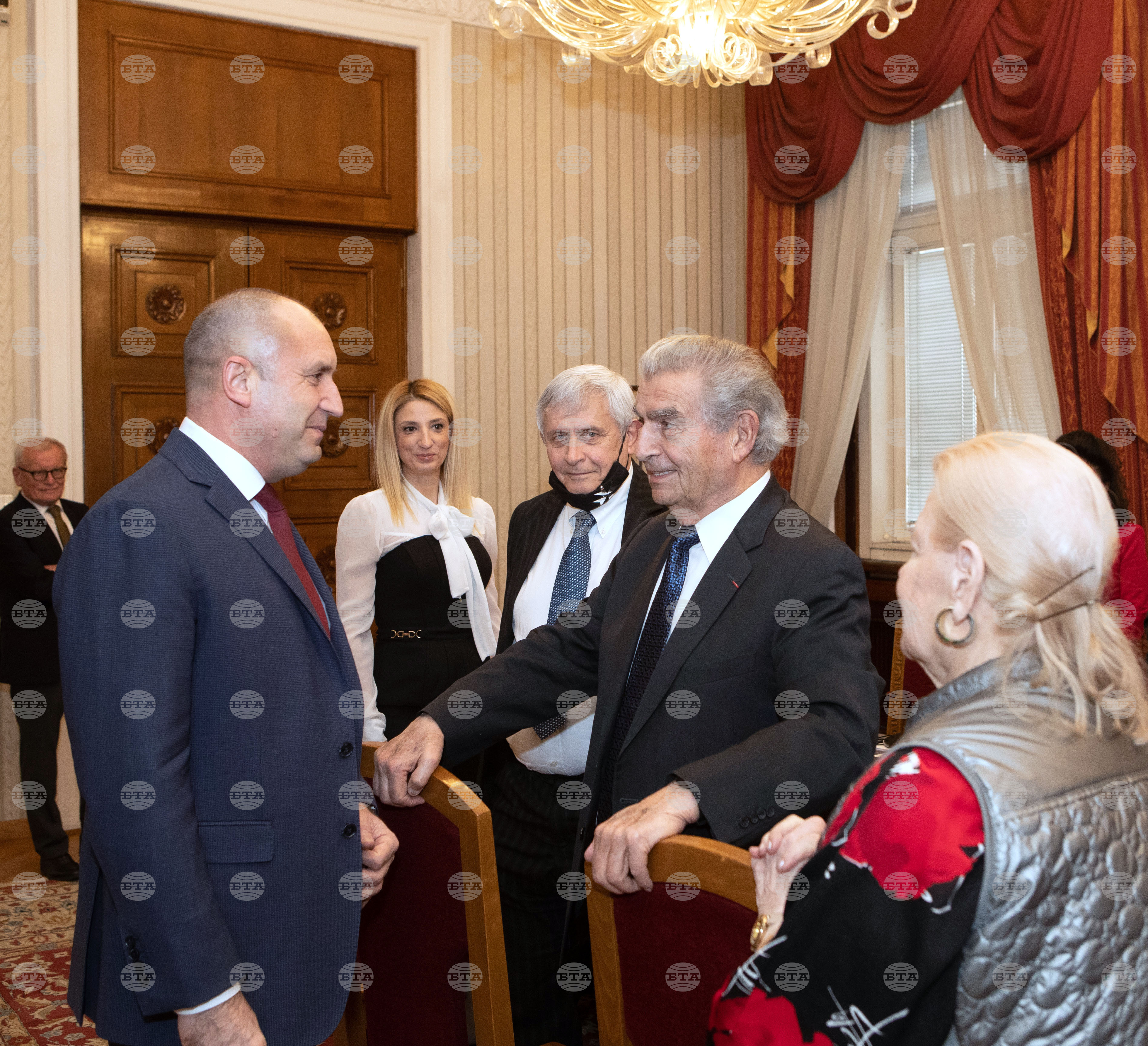 Румен Радев - Михаел Бар-Зоар - среща