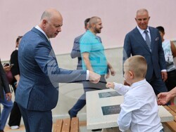 Село Крупник - обновено училище - откриване