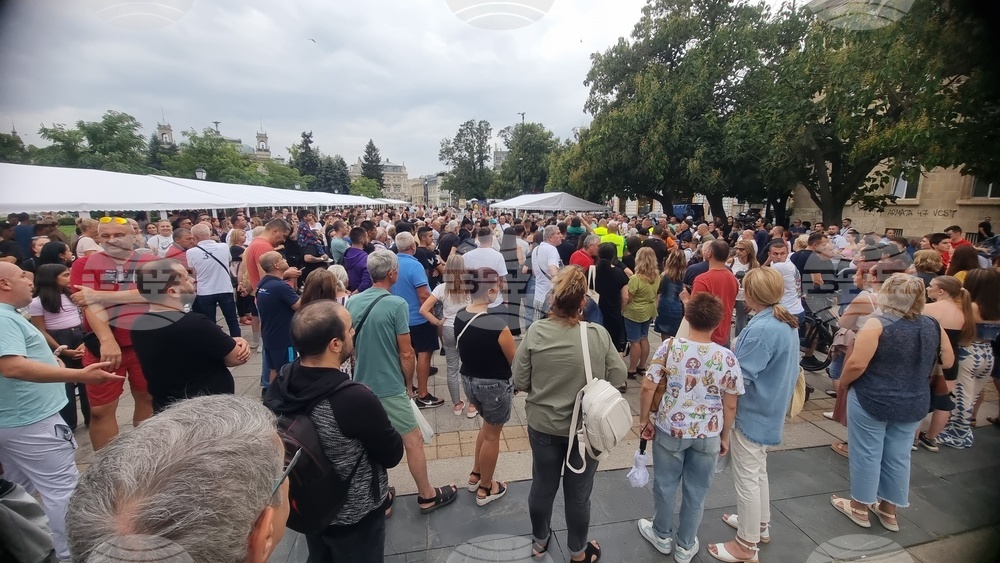 Русе - протест