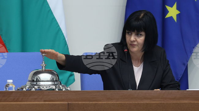 Председателят на парламента ще насрочи датата за дебати по внесения вот на недоверие, обяви председателстващият пленарното заседание Юлиана Матеева