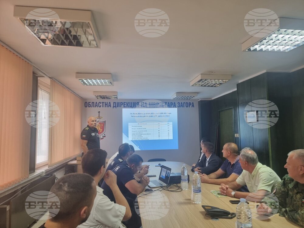 Наградиха 39 старозагорски пожарникари за проявен професионализъм