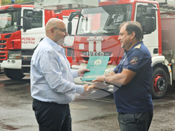 Разград - огнеборци - водосвет