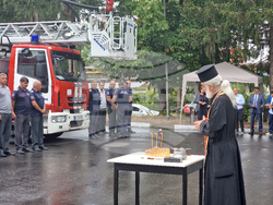 Разград - огнеборци - водосвет