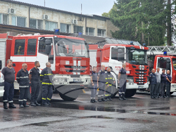 Разград - огнеборци - водосвет