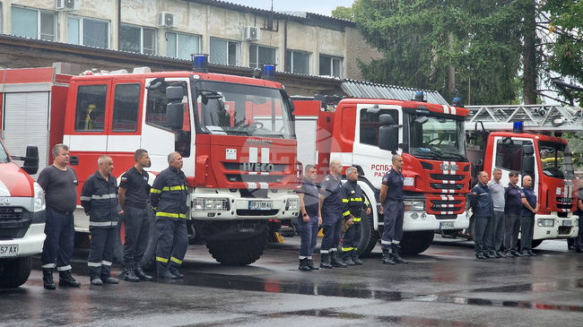 Противопожарната дирекция в Разград и общините в областта ще работят съвместно по проект за реагиране при бедствия и пожари