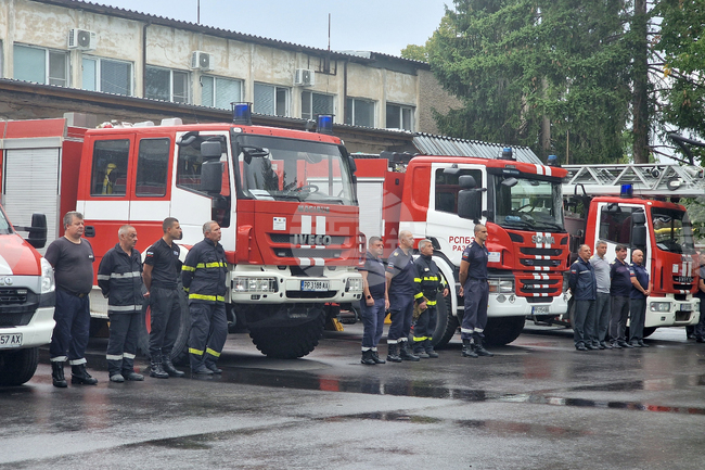 Противопожарната дирекция в Разград и общините в областта ще работят съвместно по проект за реагиране при бедствия и пожари