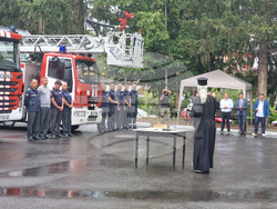 Разград - огнеборци - водосвет