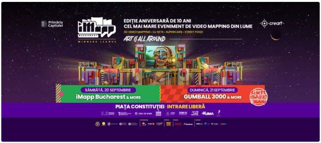 Аджерпрес: Фестивалът "iMapp Букурещ" си партнира с международното рали Gumball 3000 за вълнуващо шоу